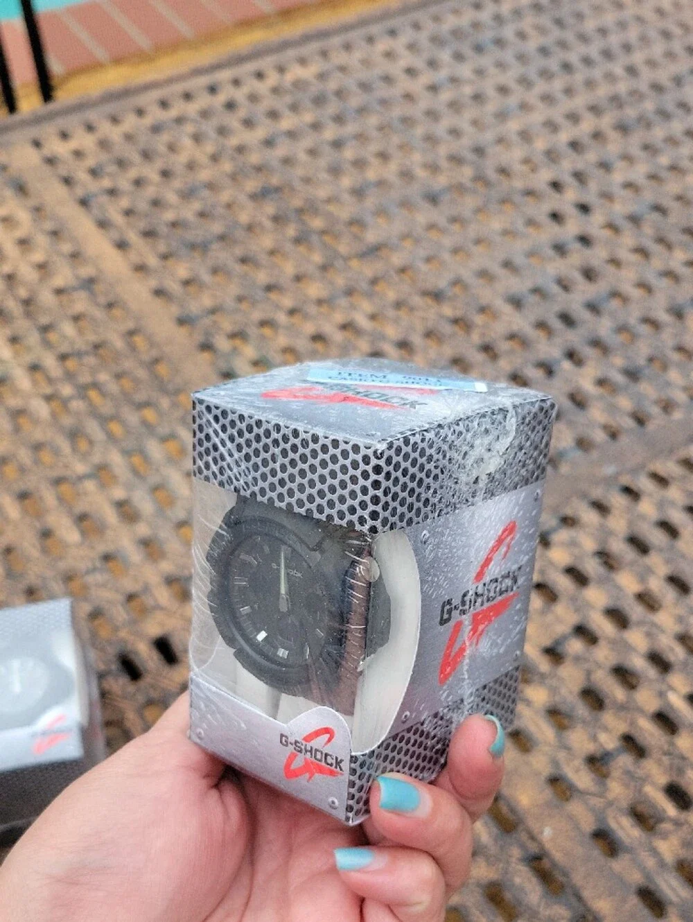 G-Shock black sport watch